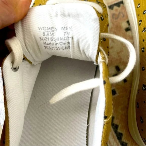 NWOT Madewell Sidewalk Low Top Sneakers in Mini Leopard - Picture 7 of 8